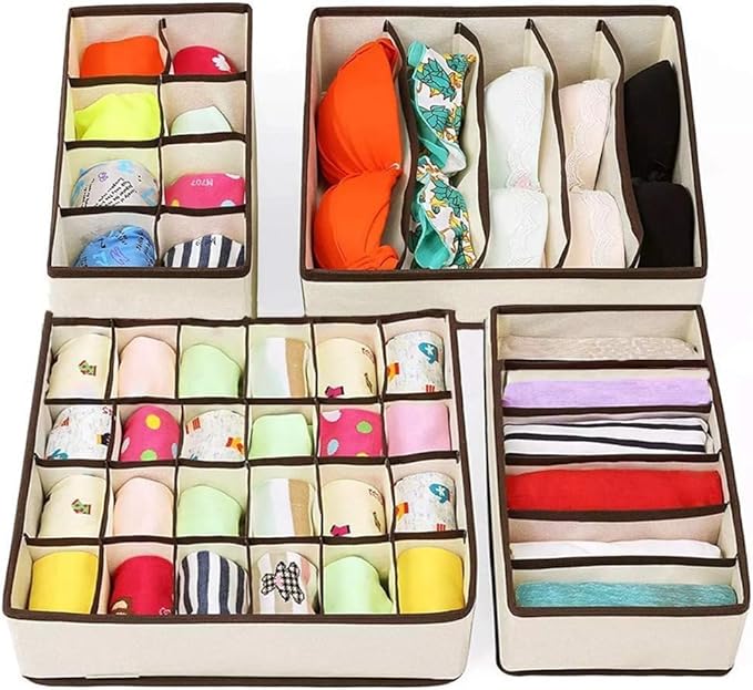 Organizador de ropa interior 4 en 1