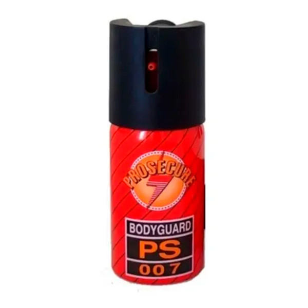Gas pimienta táctico Prosecure 40ml, spray de defensa personal