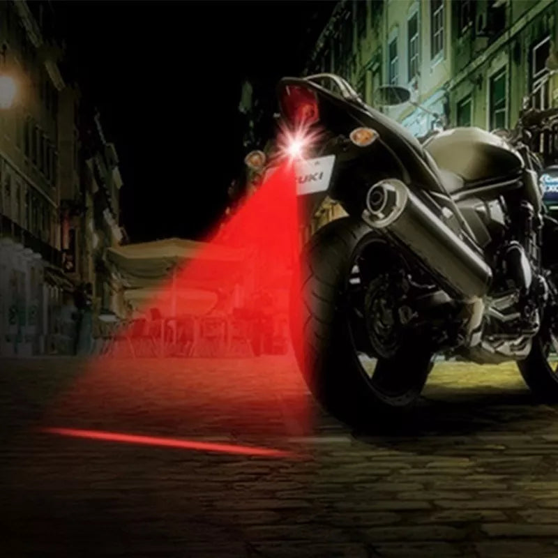 Base de sujeción de la luz láser anticolisión para moto